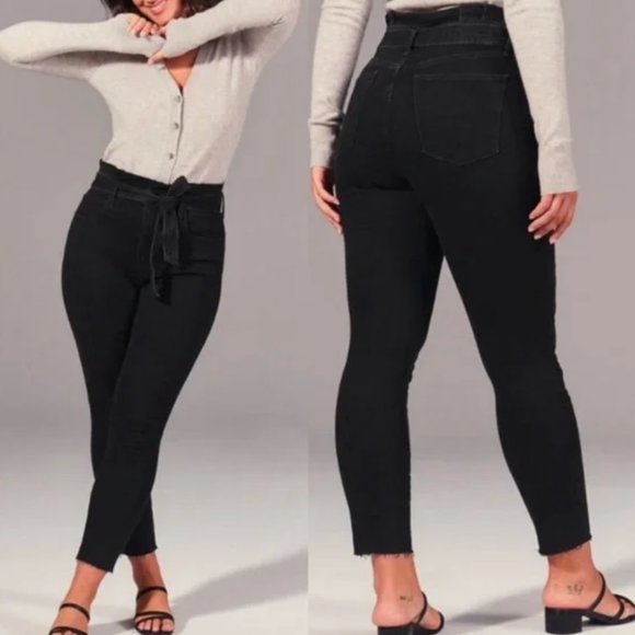 Abercrombie & Fitch Black Skinny Jeans - Picture 2 of 6